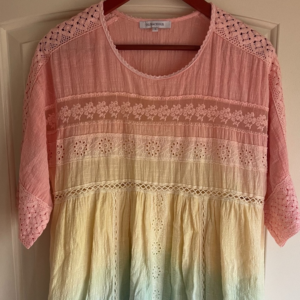 Hand dyed Dress from Red Boutique